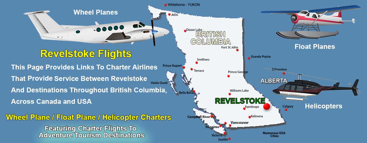 Revelstoke BC Air Charter Directory